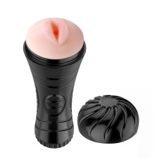 Мастурбатор-ротик  Baby Pussy в колбе без вибрации