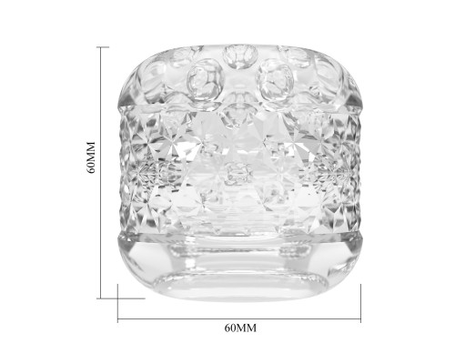 Прозрачный сквозной мастурбатор Cole