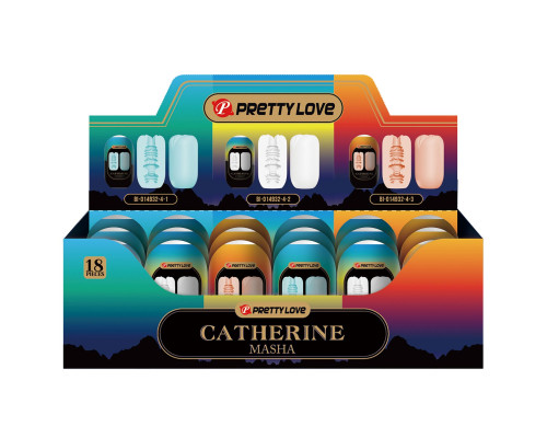 Набор из 18 мастурбаторов Catherine Masha