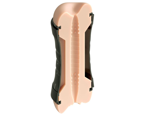 Двусторонний мастурбатор в колбе Super Flip-A-Pussy Over