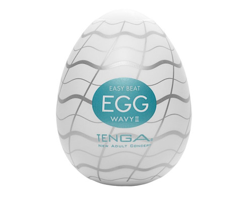 Мастурбатор-яйцо EGG Wavy II