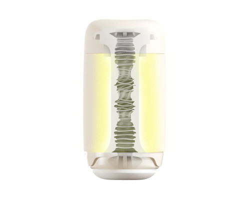 Бежевый мастурбатор Tenga Puffy