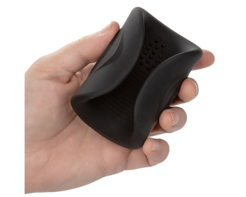 Черный вибромастурбатор Pro Stroker