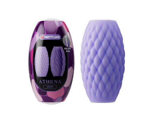 Сиреневый нереалистичный мастурбатор Athena
