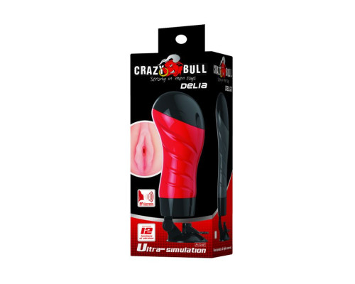 Мастурбатор-вагина Delia с вибрацией и голосом