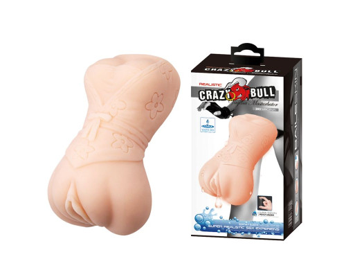 Мастурбатор-вагина с эффектом смазки в виде женской фигурки