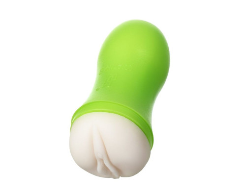 Мастурбатор-вагина A-Toys в зеленой колбе