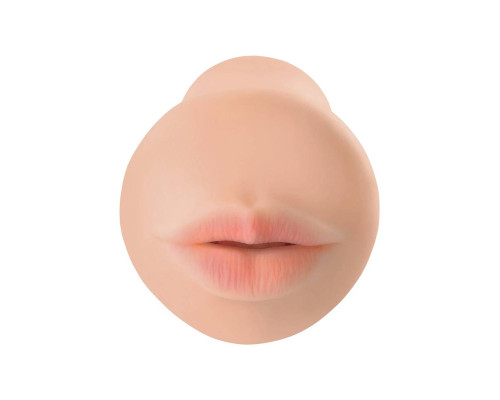 Телесный мастурбатор-ротик Deep Throat Cocksucker