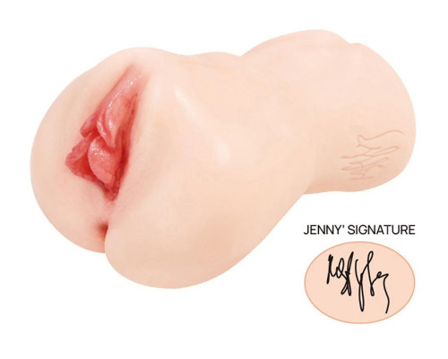 Мастурбатор-вагина с двойным слоем материала Jenny Onahole edition 005