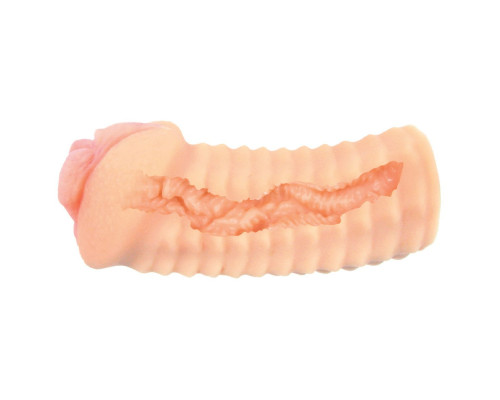 Телесный реалистичный мастурбатор-вагина Elegance.006