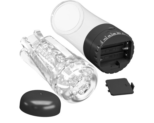 Прозрачный мастурбатор с вибрацией Tamara