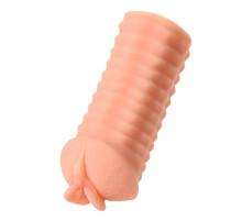 Телесный реалистичный мастурбатор-вагина Elegance.006 с двойным слоем материала