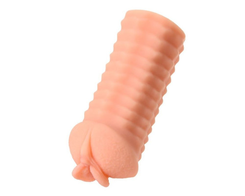 Телесный реалистичный мастурбатор-вагина Elegance.006 с двойным слоем материала