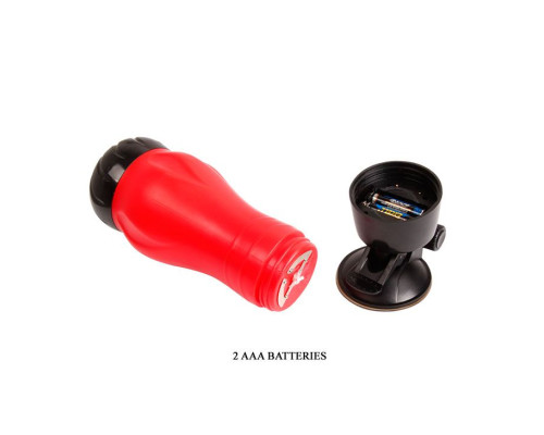 Мастурбатор-вагина Flora с 12 режимами вибрации и присоской