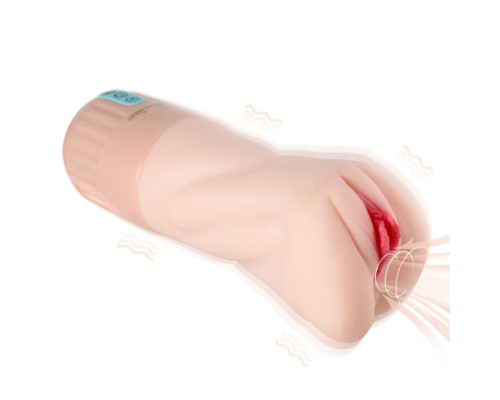 Мастурбатор-вагина Beata с функциями всасывания и вибрации