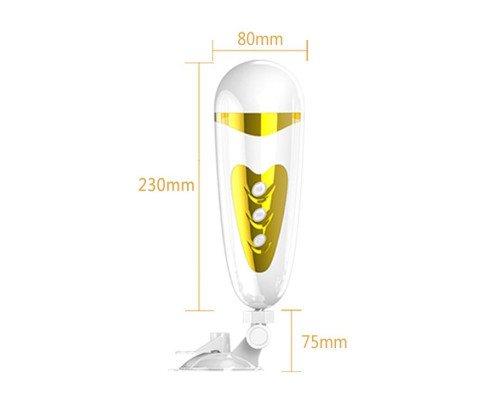 Мега-мастурбатор вагина Sally с вибрацией и голосом