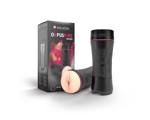Мастурбатор-вагина в тубе Oh Push me