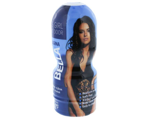 Телесный мастурбатор-вагина в тубе Bella