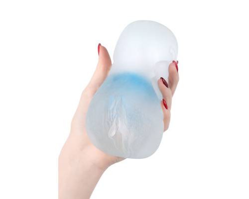 Прозрачный реалистичный мастурбатор Juicy Pussy Subtle Crystal