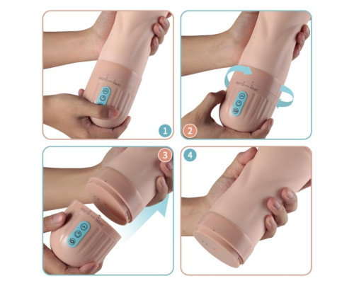 Мастурбатор-вагина Beata с функциями всасывания и вибрации