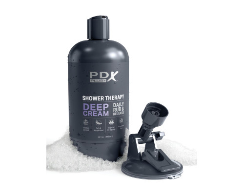 Мастурбатор в бутылке Shower Therapy Deep Cream