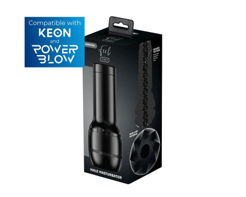 Черный мастурбатор FeelSensation Stroker