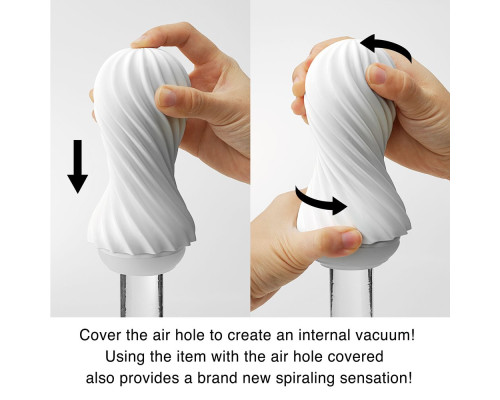 Мастурбатор FLEX Rocky Black с плотным рельефом