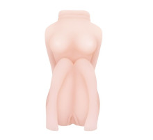 Телесный мастурбатор в виде миниатюрной девушки