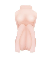 Телесный мастурбатор в виде миниатюрной девушки