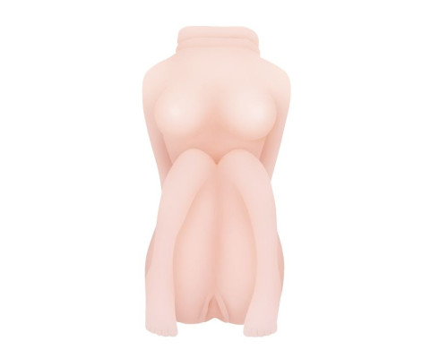 Телесный мастурбатор в виде миниатюрной девушки