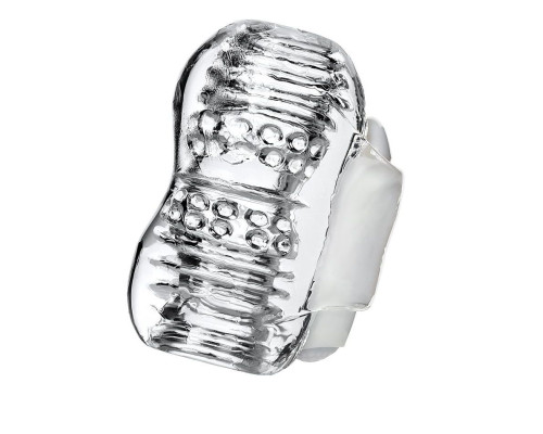 Прозрачный мастурбатор Lingam Khani