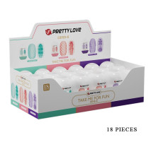 Набор из 18 мастурбаторов Take me for Fun