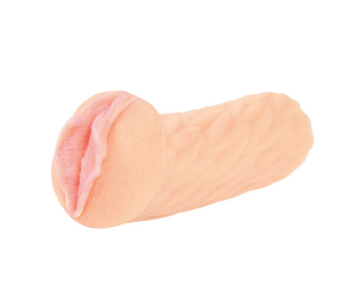 Телесный реалистичный мастурбатор-вагина Elegance.005 с двойным слоем материала