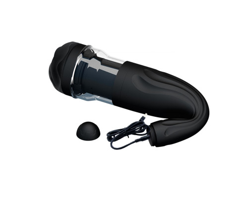 Перезаряжаемый мега-мастурбатор Breton с ротацией и возвратно-поступательным движением