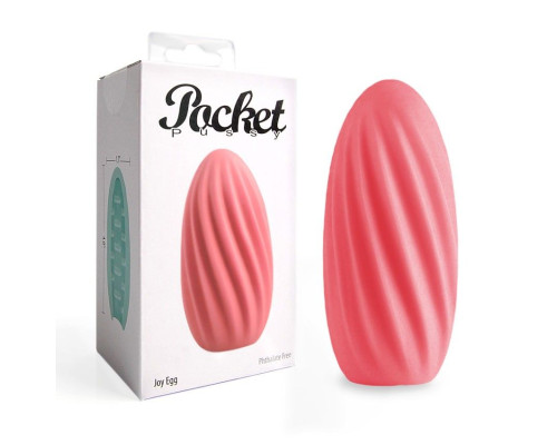 Красный мастурбатор-яйцо Joy Egg