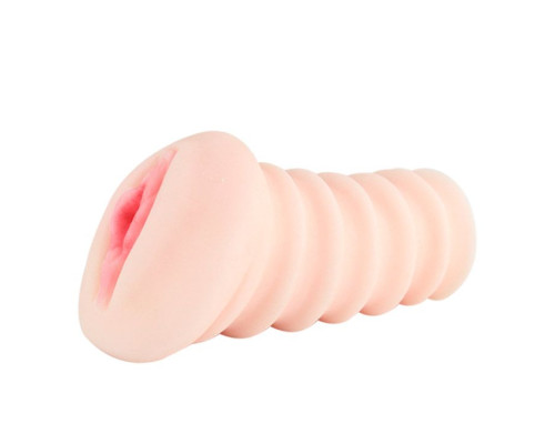 Нежный мастурбатор-вагина с вибрацией