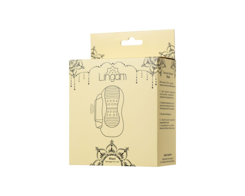 Прозрачный мастурбатор Lingam Khani