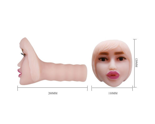 Мастурбатор-ротик с вибрацией Passion Lady