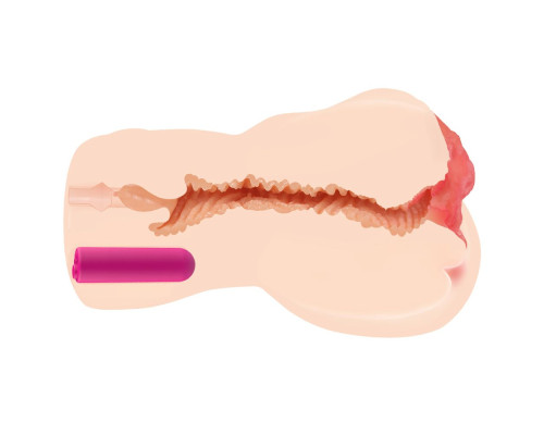 Мастурбатор-вагина с вибрацией Jenny Onahole edition 005