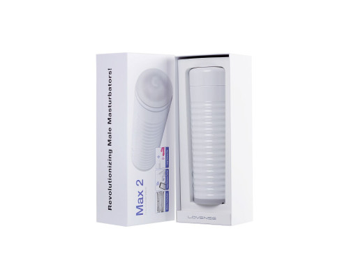 Белый мастурбатор Lovense Max 2