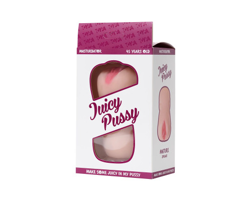 Телесный мастурбатор-вагина Mature 45 years old