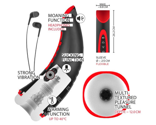 Автоматический мастурбатор WYNE 03 с подогревом
