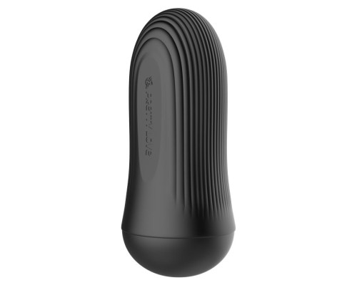 Телесный мастурбатор-вагина Alice в черной колбе