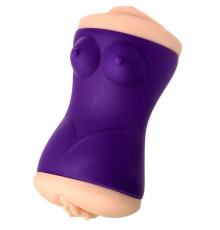 Двухсторонний мастурбатор JOS YARA в фиолетовой колбе