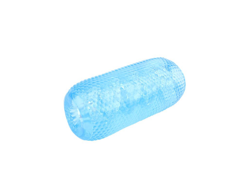 Голубой текстурированный мастурбатор Palm Stroker No.2