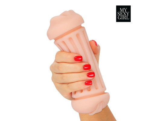 Двусторонний мастурбатор - ротик и вагина