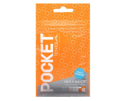 Карманный мастурбатор HEXA-BRICK