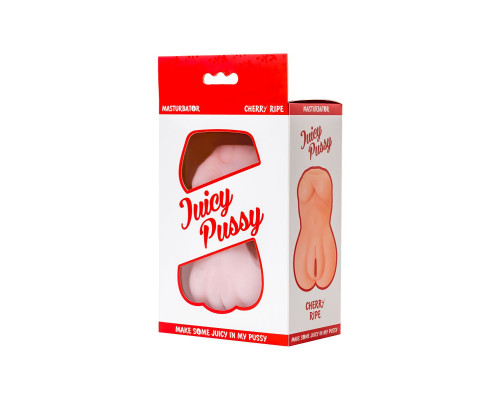 Телесный мастурбатор Juicy Pussy Cherry Ripe