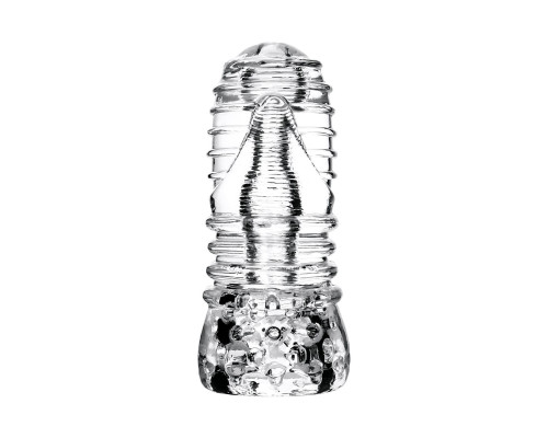 Прозрачный мастурбатор  Lingam Savitri