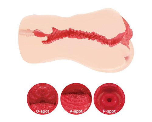 Мастурбатор-вагина с вибрацией Jenny Onahole edition 005